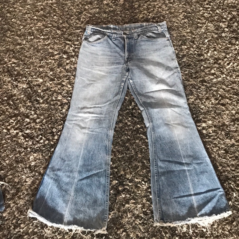 Vintage LEVIS bell bottoms fits 10